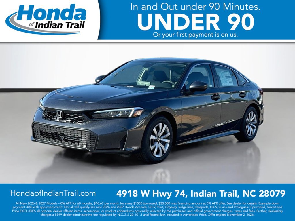 New 2026 Honda Civic LX image 3