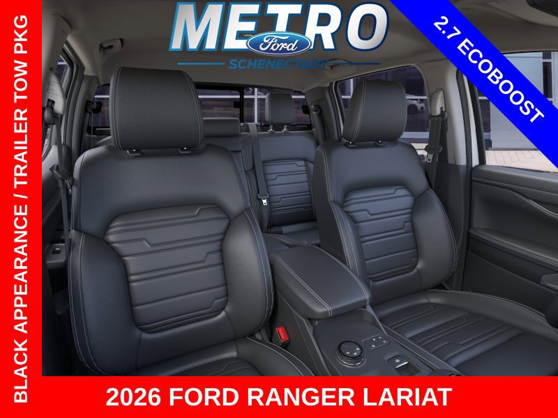 New 2026 Ford Ranger Lariat w/ Black Appearance Package AWD/4WD image 10