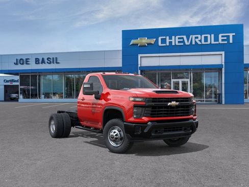 New 2026 Chevrolet Silverado 3500 W/T w/ Snow Plow Prep Package AWD/4WD image 1