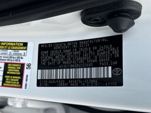 Used 2024 Toyota Camry LE w/ Cold Weather Package AWD/4WD image 33