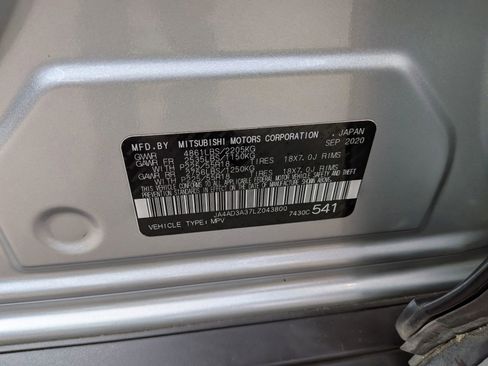 Used 2020 Mitsubishi Outlander SE FWD image 62