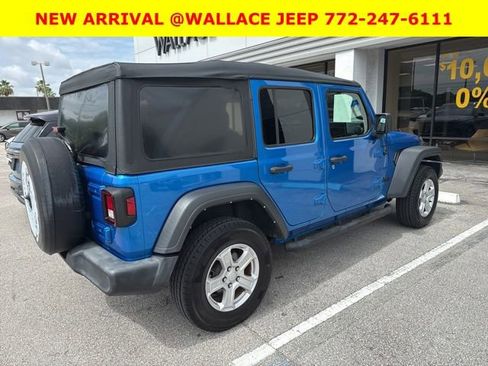 Used 2021 Jeep Wrangler Unlimited Sport AWD/4WD image 4