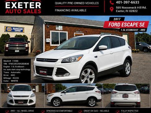 Used 2017 Ford Escape SE AWD/4WD image 1