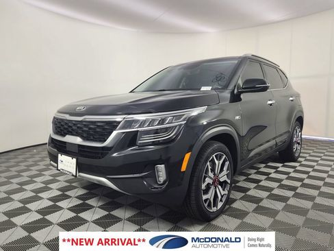 Used 2021 Kia Seltos SX w/ SX Sunroof Package AWD/4WD image 1