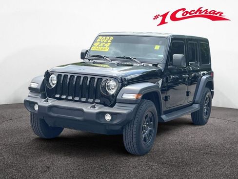 Used 2022 Jeep Wrangler Unlimited Sport AWD/4WD image 11