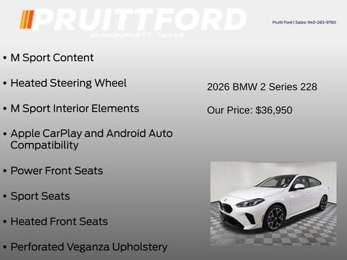 Used 2026 BMW 228i FWD image 19
