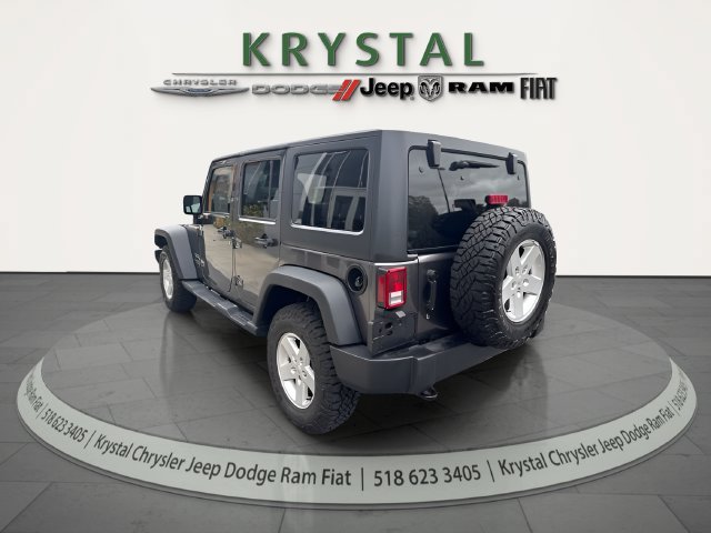 Certified 2017 Jeep Wrangler Unlimited Sport w/ Quick Order Package 24S AWD/4WD image 4