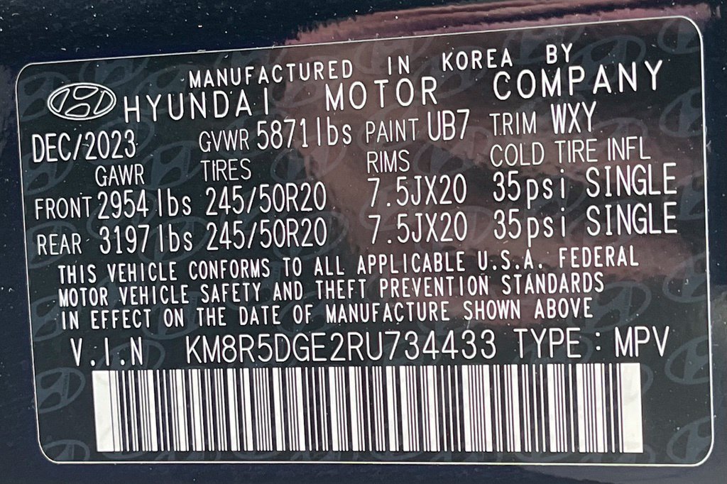 Used 2024 Hyundai Palisade Limited AWD/4WD image 49