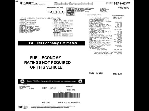 Used 2011 Ford F550 4x4 Crew Cab Super Duty w/ Payload Upgrade Pkg image 52
