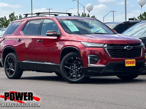 Used 2022 Chevrolet Traverse Premier w/ Redline Edition AWD/4WD image 1