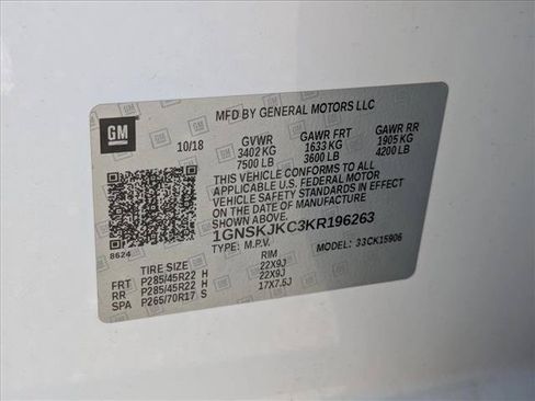 Used 2019 Chevrolet Suburban Premier AWD/4WD image 22