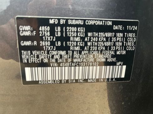 Used 2025 Subaru Outback Premium AWD/4WD image 33