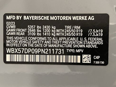 Certified 2023 BMW X3 xDrive30i w/ M Sport Package image 25