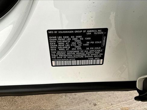 New 2026 Volkswagen Atlas SE image 20