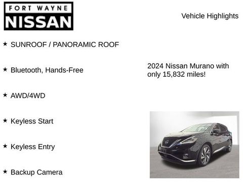 Used 2024 Nissan Murano SL AWD/4WD image 8
