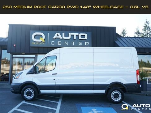 Used 2024 Ford Transit 250 148 Medium Roof w/ Load Area Protection Package RWD image 1