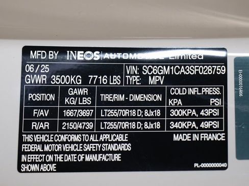 New 2025 INEOS Grenadier Fieldmaster Edition image 23