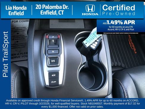Certified 2022 Honda Pilot TrailSport image 20