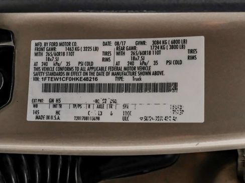 Used 2017 Ford F150 Lariat RWD image 55