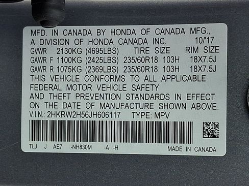 Used 2018 Honda CR-V EX image 26