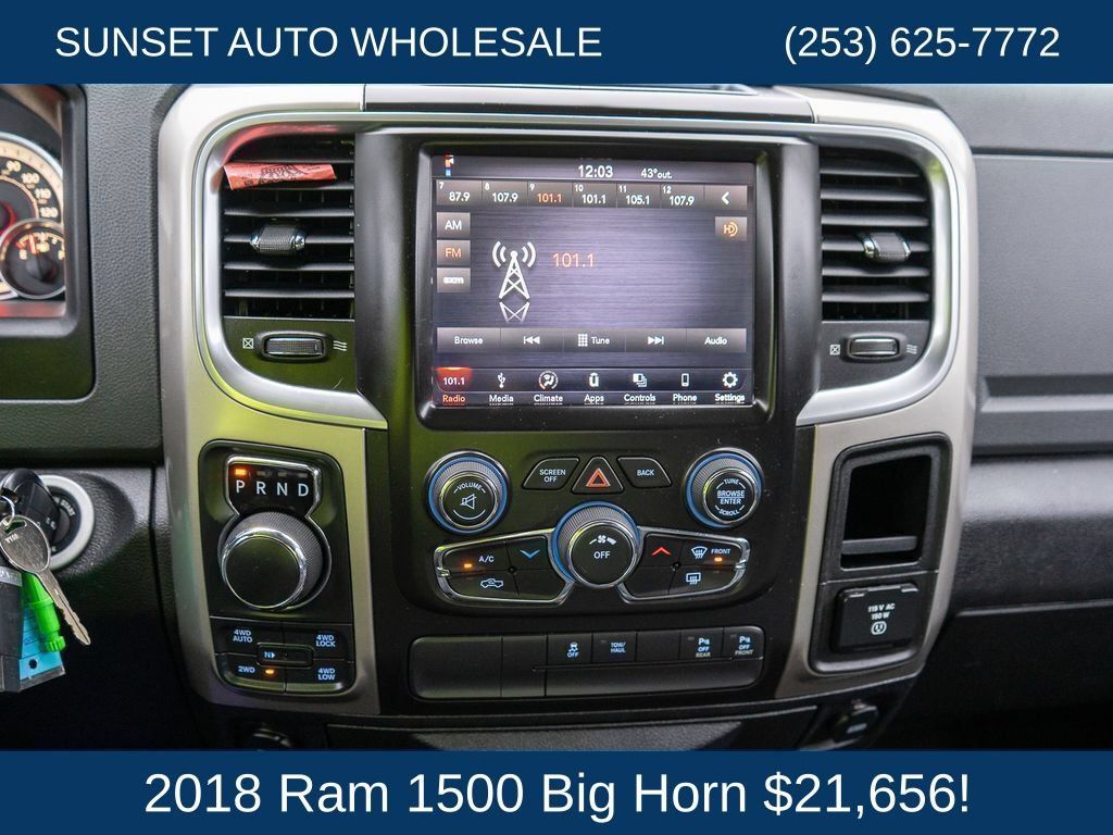 Used 2018 RAM 1500 Big Horn AWD/4WD image 39