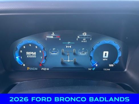 New 2026 Ford Bronco Badlands w/ Black Appearance Package AWD/4WD image 2