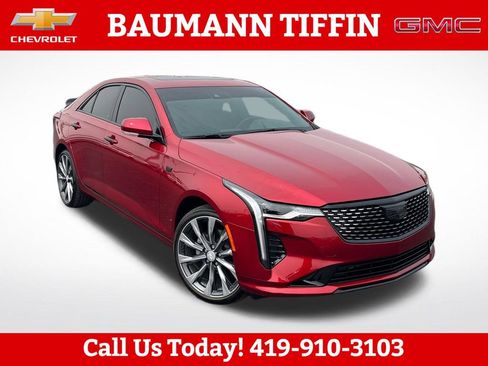 Used 2025 Cadillac CT4 Luxury w/ Sun And Sound Package AWD/4WD image 1