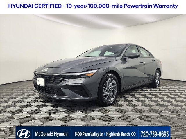 Certified 2025 Hyundai Elantra Hybrid FWD image 1