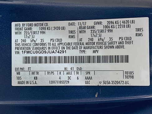 Used 2018 Ford Escape SE FWD image 31