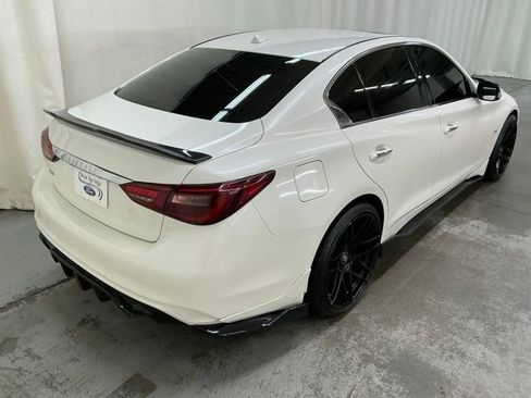 Used 2018 INFINITI Q50 Luxe w/ Essential Package (3.0T Luxe) AWD/4WD image 3