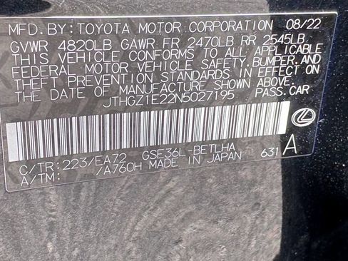 Used 2022 Lexus IS 350 F Sport w/ Memory Package AWD/4WD image 38