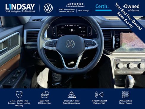 Used 2022 Volkswagen Atlas SEL image 12