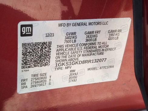 Certified 2024 GMC Yukon XL SLT RWD image 33
