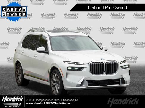 Certified 2025 BMW X7 xDrive40i w/ Parking Assistance Package AWD/4WD image 1