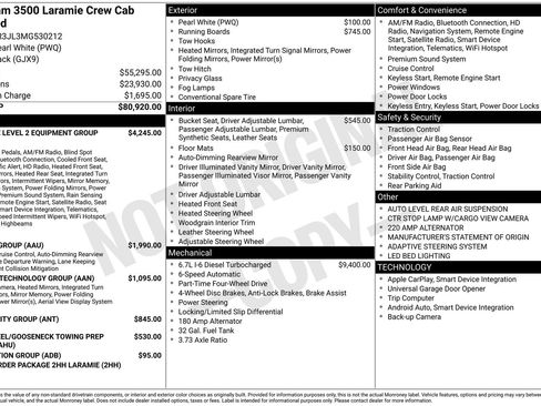 Used 2021 RAM 3500 Laramie image 6