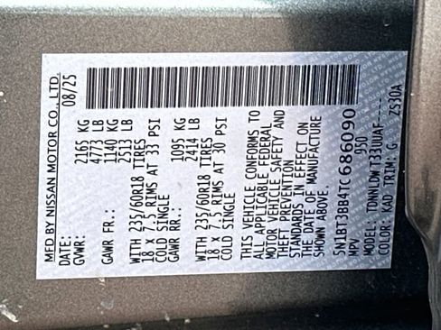 Used 2026 Nissan Rogue SV w/ Cold Weather Package image 32