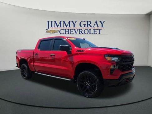 Used 2024 Chevrolet Silverado 1500 Custom Trail Boss w/ LPO, Dark Essentials Package AWD/4WD image 7
