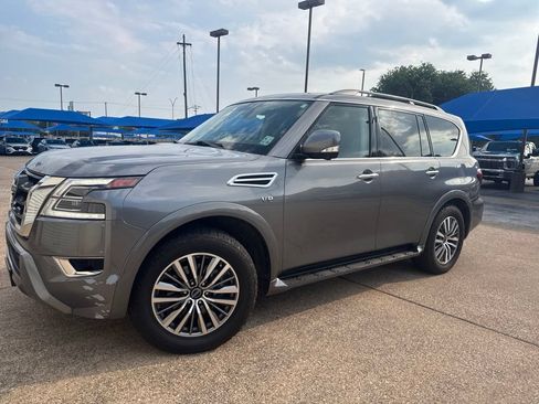 Used 2021 Nissan Armada SL w/ Captain's Chairs Package RWD image 1