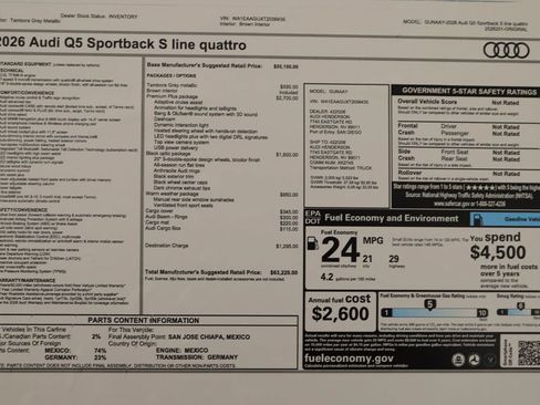 New 2026 Audi Q5 Premium Plus AWD/4WD image 33