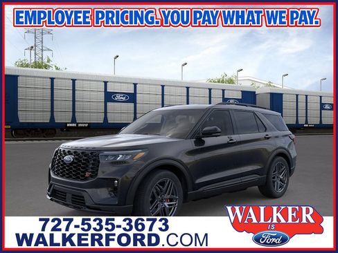 New 2026 Ford Explorer ST w/ Sun And Sound Package AWD/4WD image 1