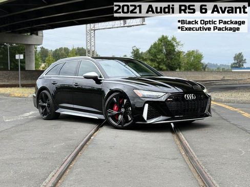 Used 2021 Audi RS 6 AWD/4WD image 1