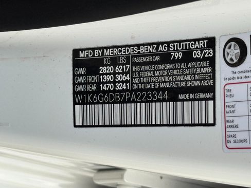 Used 2023 Mercedes-Benz S 500 4MATIC w/ AMG Line image 54