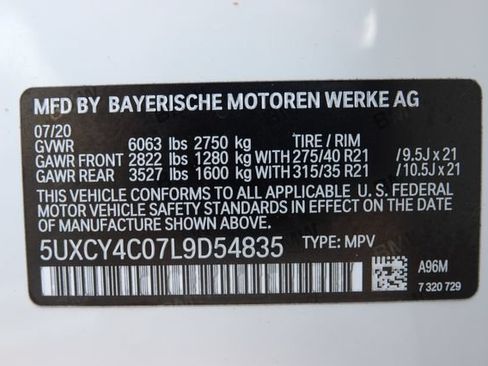Used 2020 BMW X6 sDrive40i w/ Premium Package RWD image 47