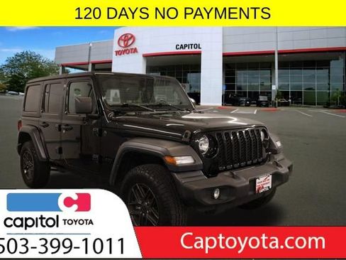 Used 2024 Jeep Wrangler Unlimited Sport AWD/4WD image 1