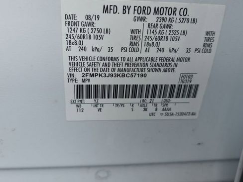 Used 2019 Ford Edge SEL w/ Equipment Group 201A FWD image 36