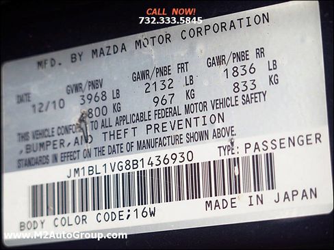 Used 2011 MAZDA MAZDA3 i Touring image 27