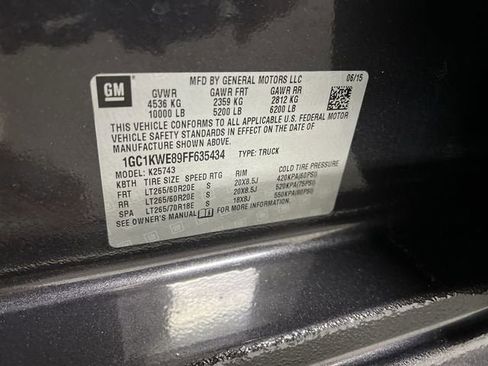 Certified 2015 Chevrolet Silverado 2500 LTZ w/ Duramax Plus Package image 34