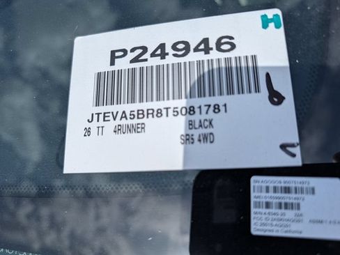 Certified 2026 Toyota 4Runner SR5 AWD/4WD image 35