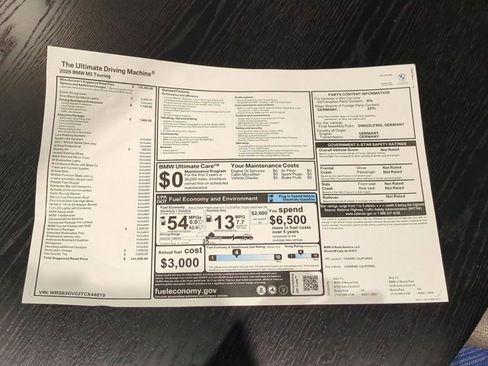 New 2026 BMW M5 Touring w/ M Driver's Package AWD/4WD image 18