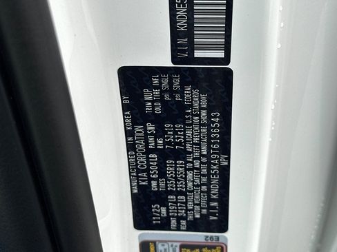 New 2026 Kia Carnival SX image 29